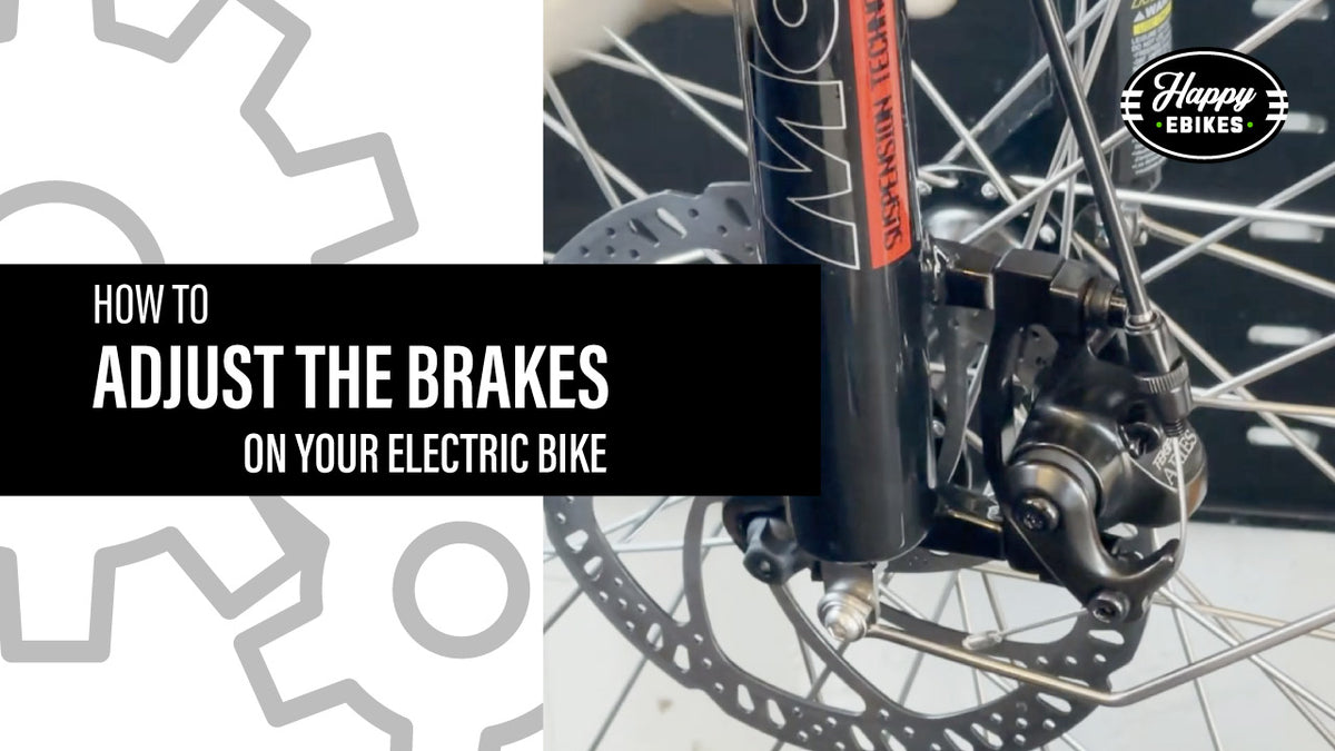 Video How To Adjust Your Electric Bike Brakes Happy EBikes