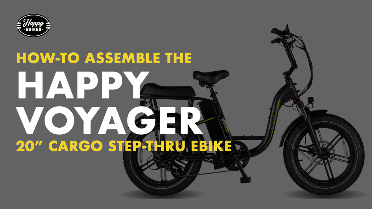 Video - How to Assemble your Happy Voyager Electric Bike  Happy EBikes