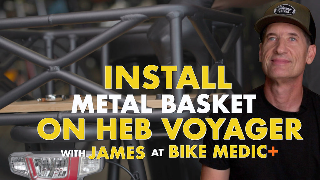 Video - How to Install your Metal Bike Basket w/ Bamboo Bottom