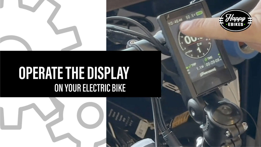 Video - Operate the Display On An Electric Bike