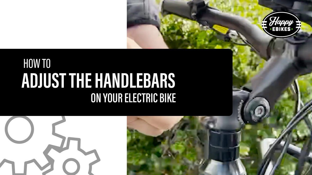 Adjusting best sale bicycle handlebars