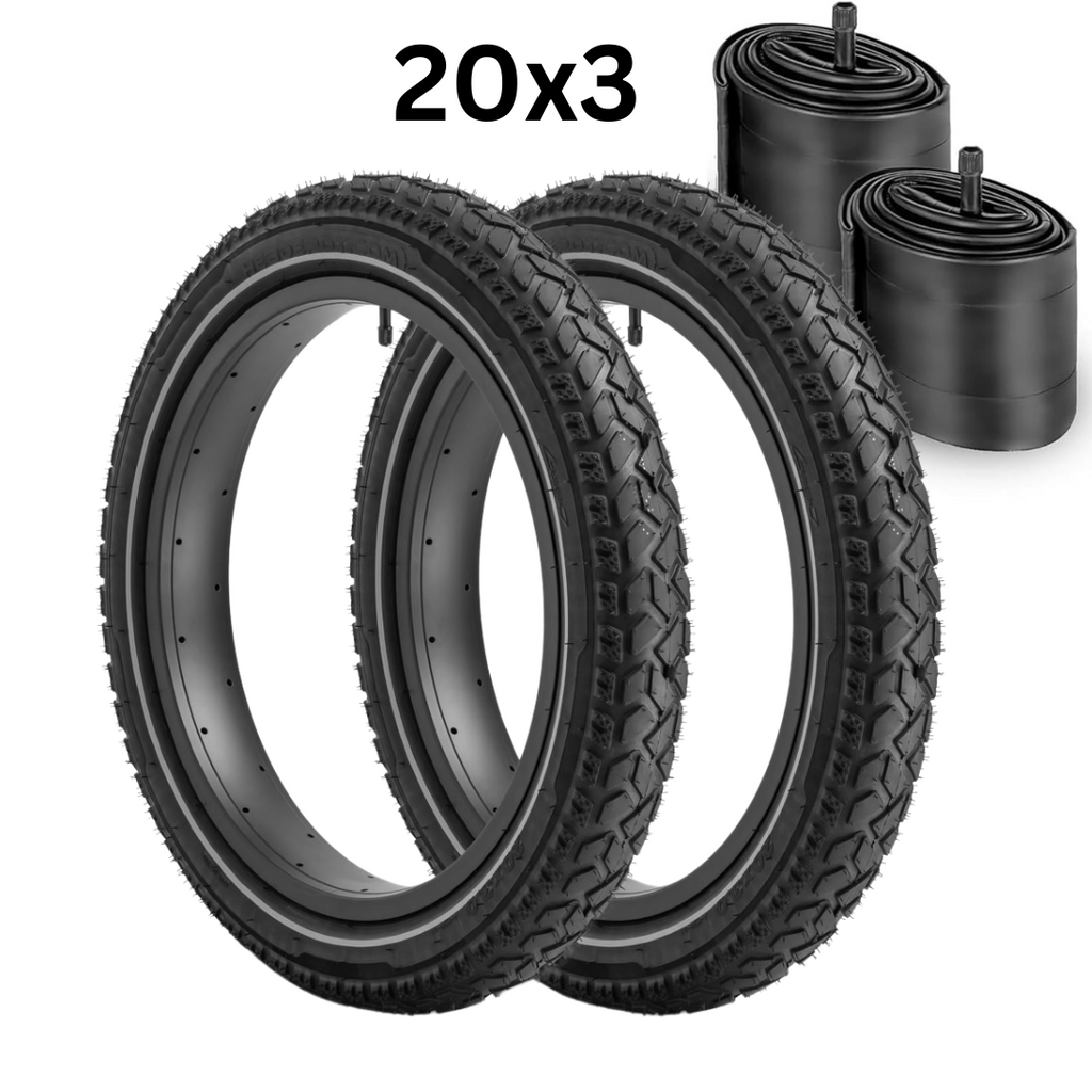 Camera D'Aria Heavy Duty HEB 20 X 4 – Antiforatura Per Bici Elettriche E Fat Bike – Gomma Robustissima