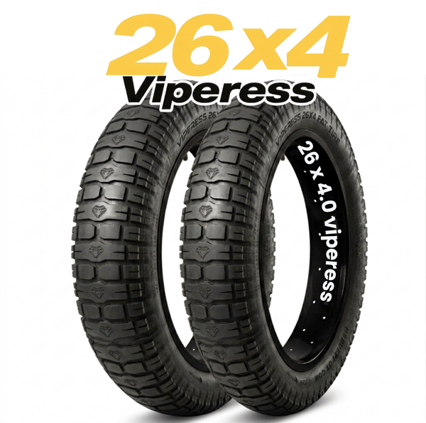 HEB Viperess Fat Tire SET of 2 Tires - 26