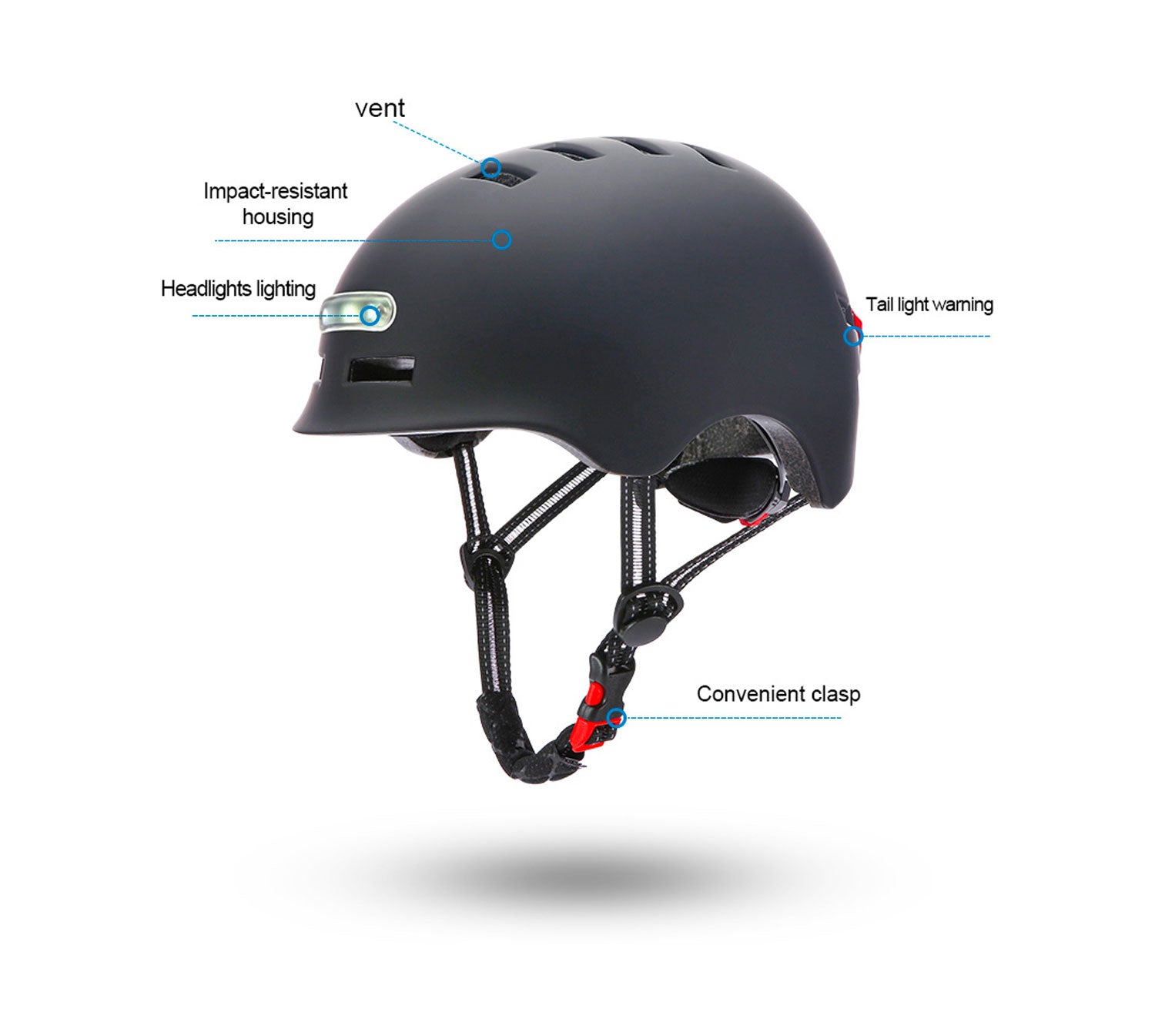 bike helmet in ebay Bike Helmet with USB Rechargeable Lights – Happy EBikes
